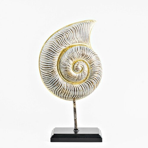 Статуэтка интерьерная Ракушка 39 см декор для дома интерьера Фигурка декоративная украшение 7189₽