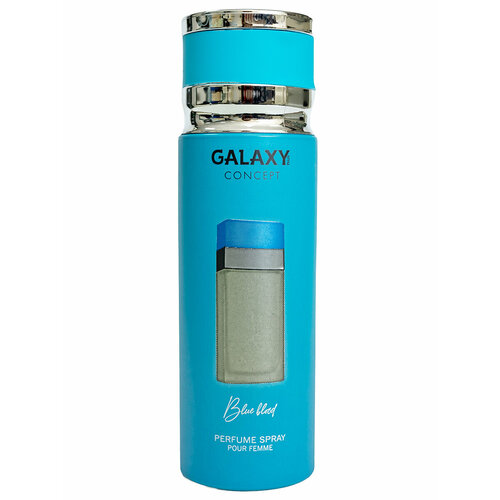 Дезодорант Galaxy Concept Blue Blood парфюмированный женский 200мл 534₽