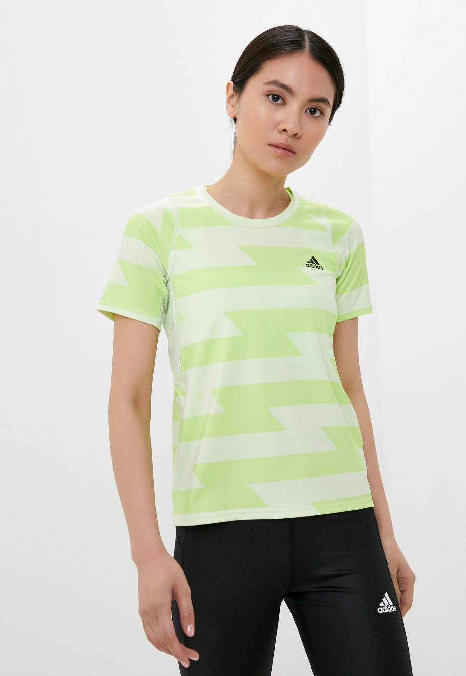 Футболка adidas ADIDAS RN FAST AOP TEE - T-SHIRTS HD7029