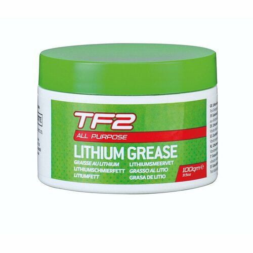 Смазка для велосипеда WELDTITE LITHIUM GREASE литиевая 100 грамм смазка 7 03005 литиевая tf2 lithium grease густая для всех типов подшипников 3кг weldtite