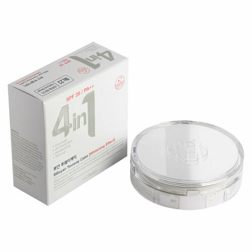 Пудра для лица с запасным блоком DrCellio Dr G50 4 in 1 BBoyan Twowaycake Whitening 23 Natural Beige 1482₽