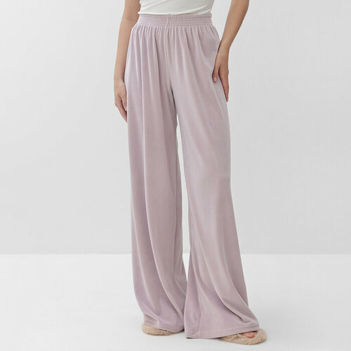 Брюки клеш Kaftan, размер 40/42, фиолетовый брюки женские цвет кофейный меланж размер 42