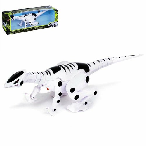 Динозавр-робот Рекс световые и звуковые эффекты работает от батареек 1673₽