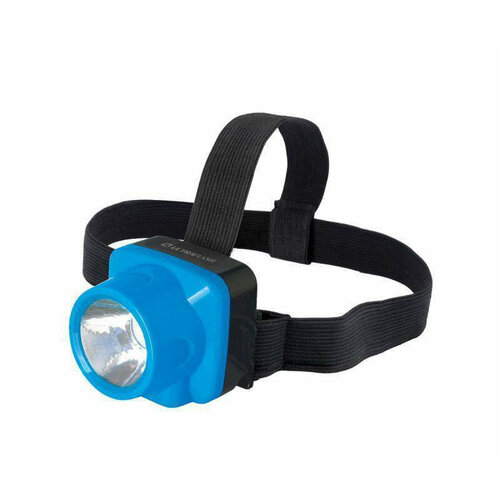 Ultraflash LED5375 фонарь налобн аккум 220В голубой 1 Ватт LED 2 реж пласт бокс 14252 1414₽