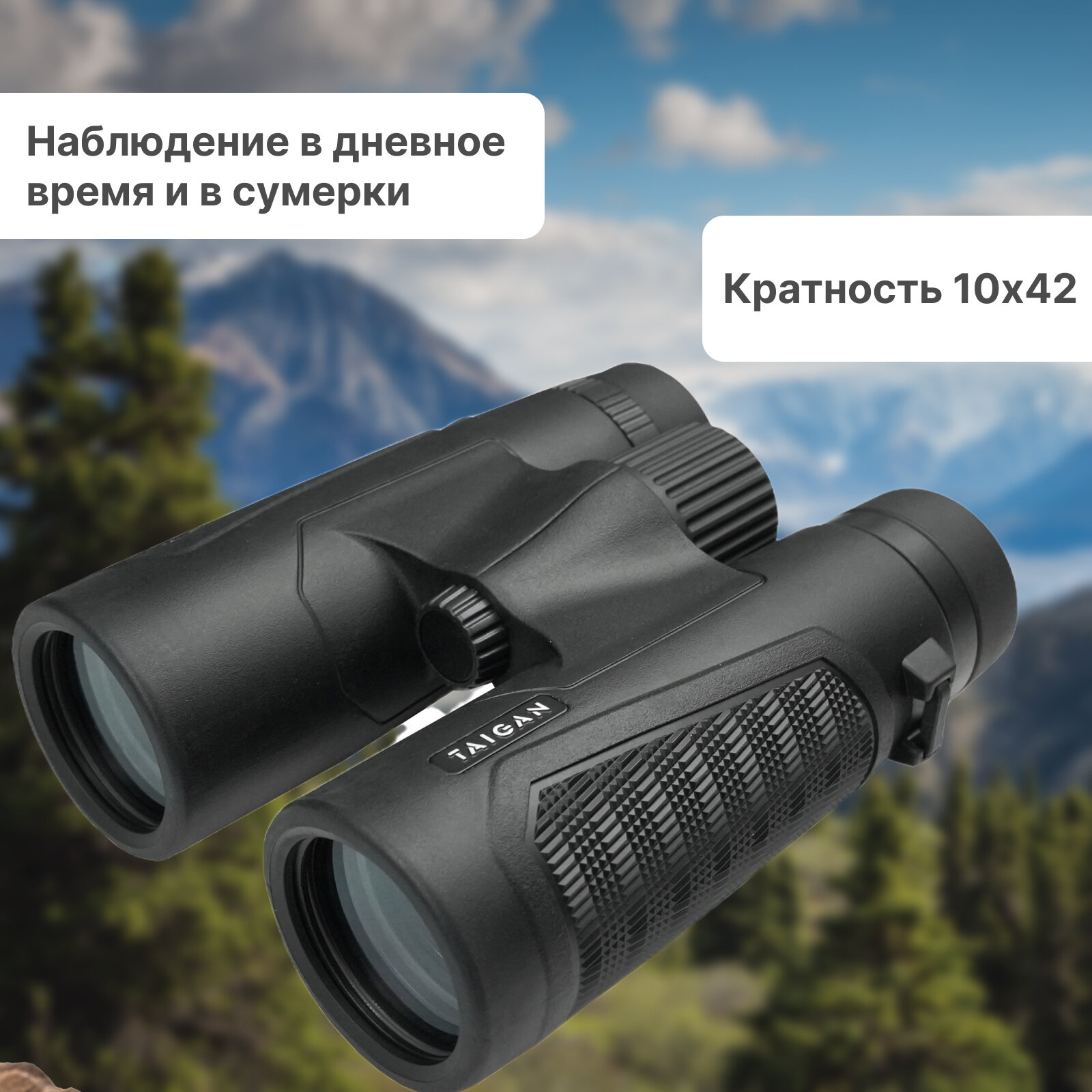 Бинокль Taigan 10X42-12W BR0512W BJS