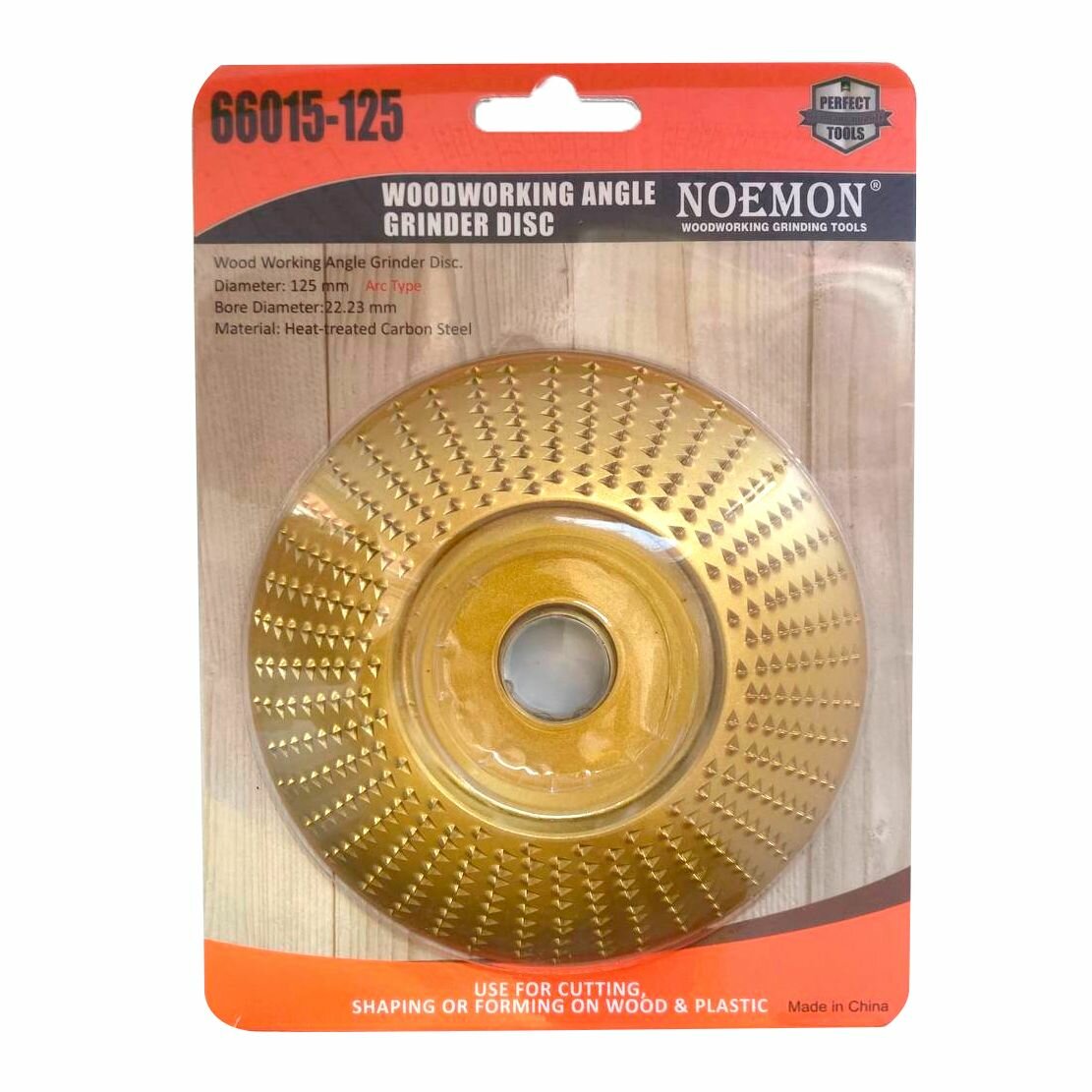 фото Диск шлифовальный по дереву, рашпильный. 98мм. Для УШМ. Посадка 22,2/16мм "сфера" сплошной. Рашпиль, фреза.