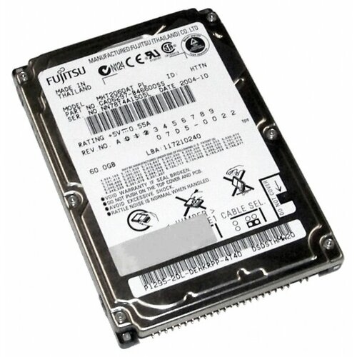 Жесткий диск Fujitsu CA06297-B46600SS 60Gb 4200 IDE 25 HDD 9215₽