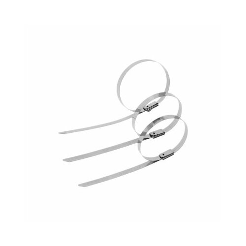 Стяжки из нержавеющей стали 46x200 мм 100 шт 590₽