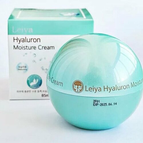 Крем для лица Leiya Hyaluronic Moisture Cream с гиалуроновой кислотой, 85 грамм
