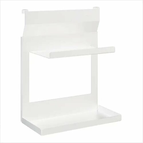 Держатель универсальный двойной Delinia 258x133 мм сталь цвет белый 4102₽