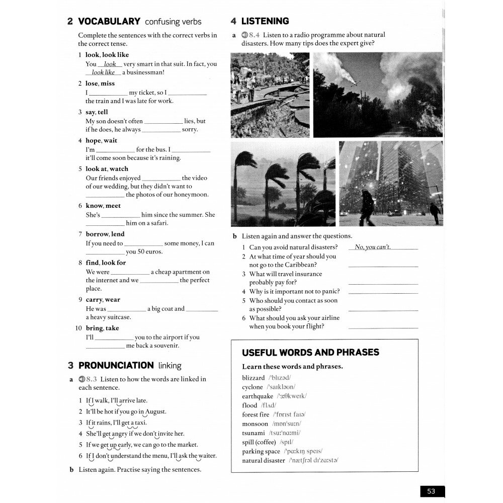 English File. Third Edition. Pre-Intermediate. Workbook with key - фото №19