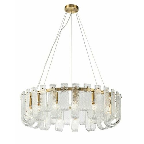 Подвесная люстра Belfast Severn 6601-800 BR CL