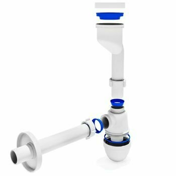 фото Сифон для писсуара АНИ U0104 с прямой трубой 40