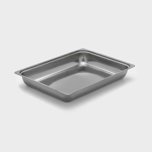 Противень из нержавеющей стали 38 л 3952955 см цвет хромированный 1302₽