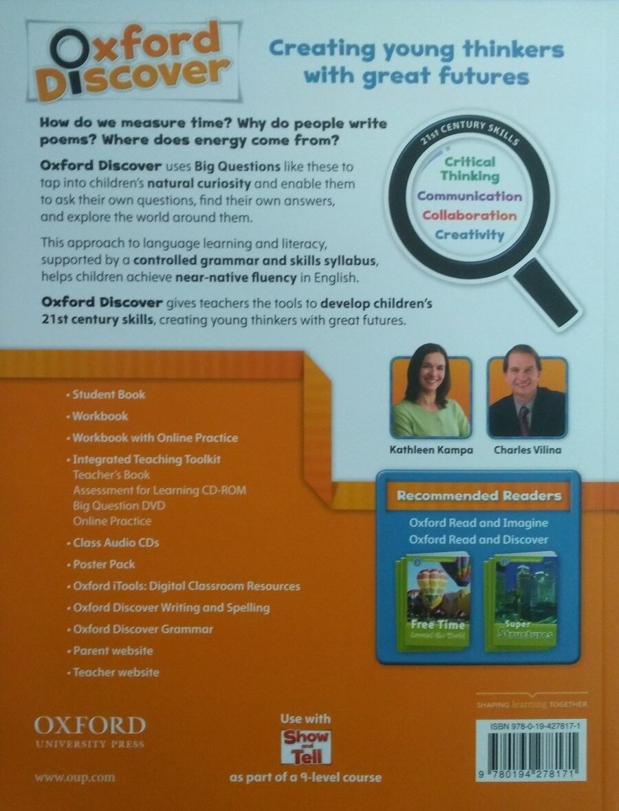 Elise Pritchard "Oxford Discover 3: Workbook with Online Practice" мелованная - фото №5