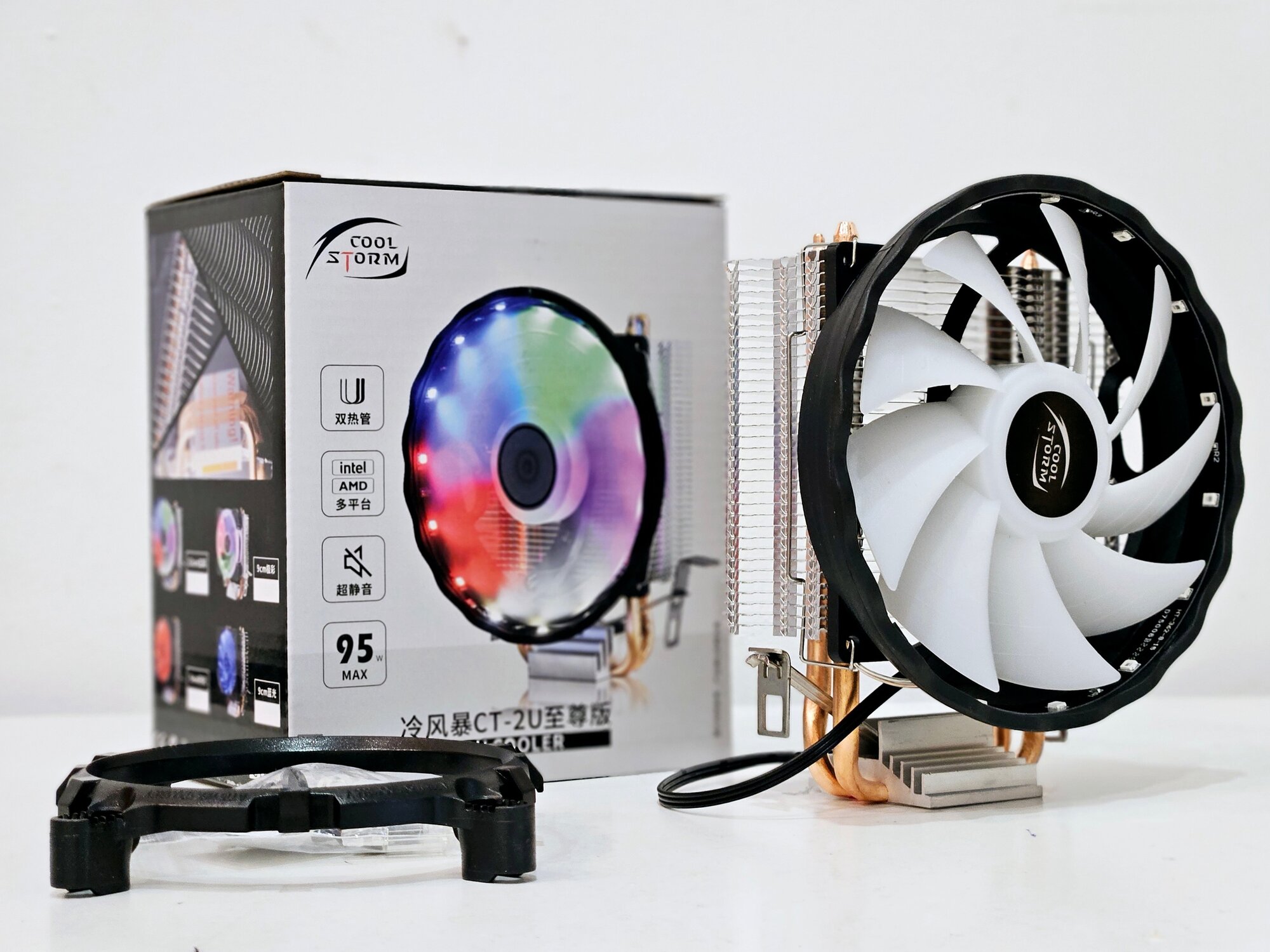 Кулер 120 мм Cool Storm CT-2U (LGA 1200/1150/1151/155/1156/775)