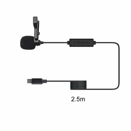 COMICA CVM-V01SP UC 25m Lavalier Microphone для смартфонов с разъемом USB-C 339900₽