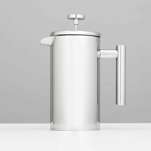 Френч-пресс из нержавеющей стали Моко 1 л цвет хромированный 6248₽