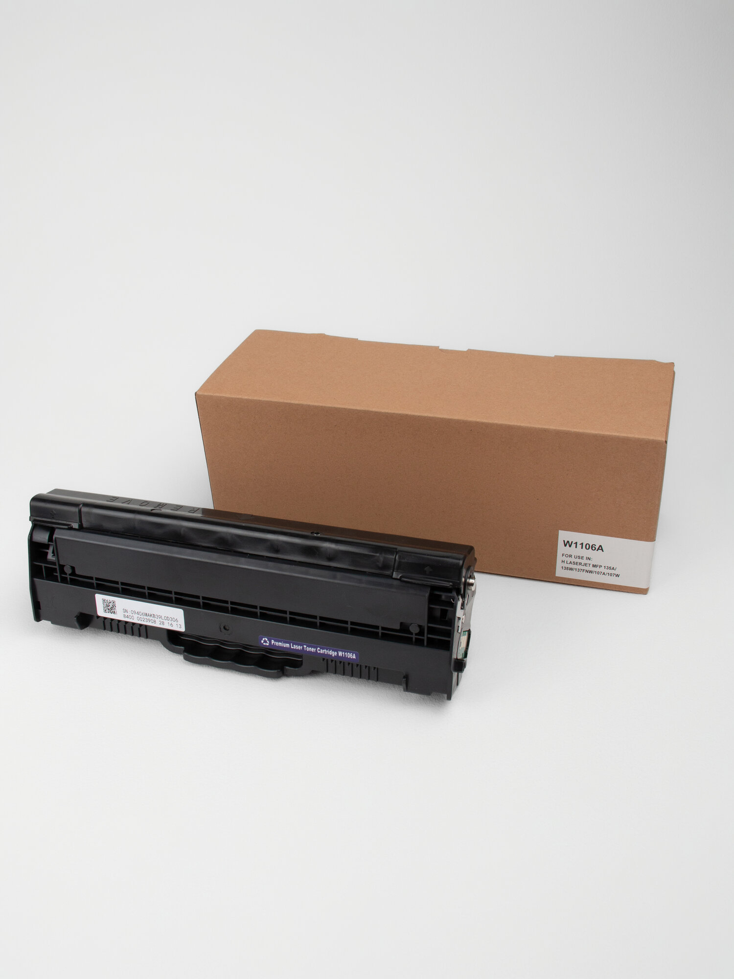 Картридж HP W1106A С чипом Laser-103/107/108/135/137 1K Compatible