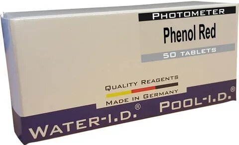 Таблетки для фотометра Phenol Red WATER-I. D  1 блистер