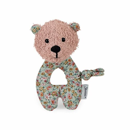 Мягкая игрушка погремушка Sterntaler розовый мишка 1479₽