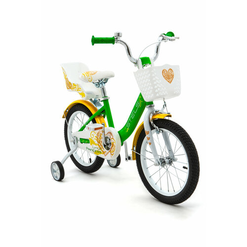 Велосипед детский 16 Stels Little Princess KC Z010 Салатовый для девочки и мальчика на рост 100-125 см от 4 до 6 лет 10600₽