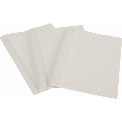 Обложка для переплета Обложка для термопереплета Promega office белые картонпластик 14мм 80 штук в упаковке 7299₽