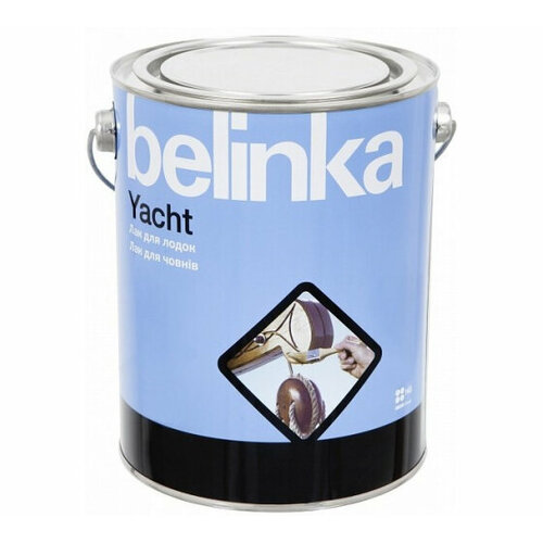 Лодочный лак Belinka Yacht, 2.7л полуматовый лак belinka yacht полуматовый 2 7л