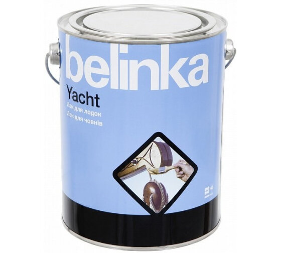 фото Лодочный лак Belinka Yacht, 2.7л полуматовый