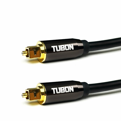 кабель tubon оптический toslink mini toslink optical spdif od5 0 металл пвх нейлон t011 1м Кабель TUBON Оптический Toslink - Toslink / Optical / SPDIF OD6.0 Металл / ПВХ T002 1м.