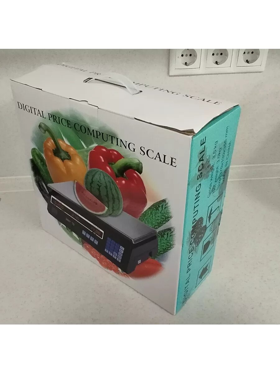 фото Торговые весы DL-437 40кг