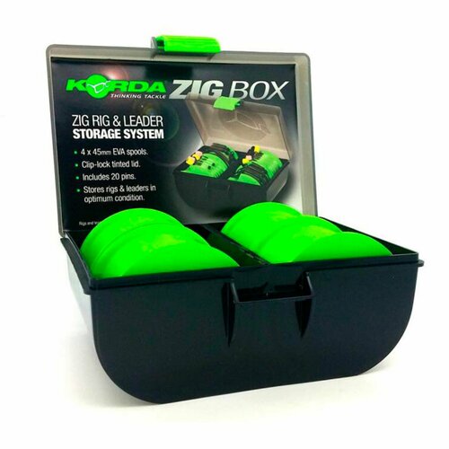 KORDA Поводочница Zig Box для Zig-Rig набор для регулируемого zig rig korda adjustable zig kit l