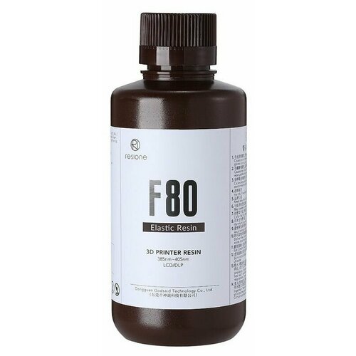 Фотополимерная смола RESIONE F80 Чёрный, 1 л