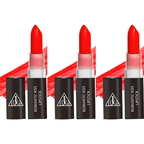 Кремовая помада для губ Jigott Romantic Kiss Lipstick 09 Sexy Red 35 гр 3 шт 1527₽