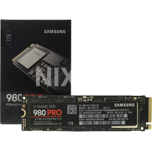 SSD Samsung 980 PRO 1 Тб MZ-V8P1T0BW