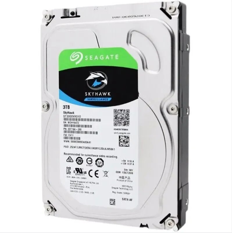 Жесткий диск Seagate Barracuda 3 ТБ ST3000VX010 — фото 1