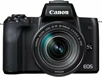 Фотоаппарат Canon M50 Mark II Kit EF-M 18-150mm IS STM, черный