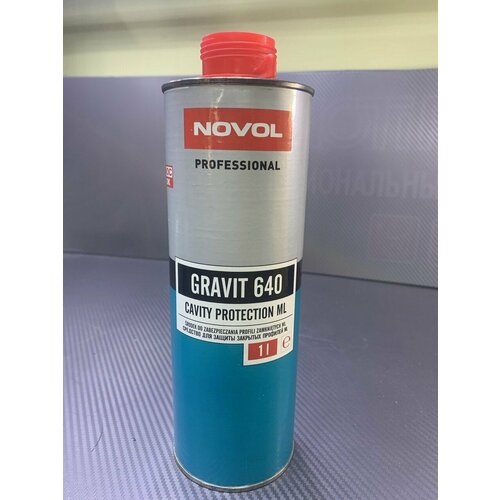 Антикоррозийное покрытие для скрытых поверхностей 1л GRAVIT 640 ML NOVOL 1950₽
