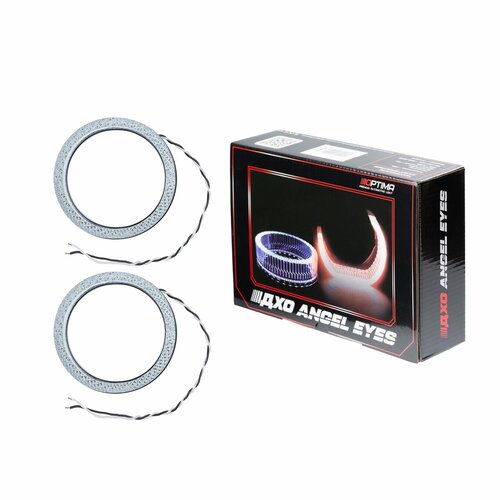 Ангельские глазки 3D с функцией ДХО Optima Light на линзу 30 форма круглая диаметр 8098 мм цвет белый 2 шт 4150₽