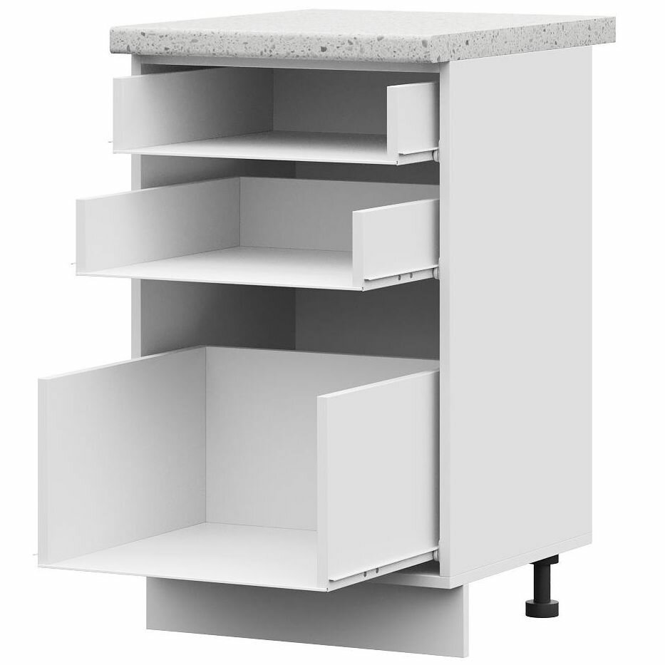 фото Корпус ШН2Я 600 шкаф нижн с 2 ящ - Крафт золотой, Без столешницы