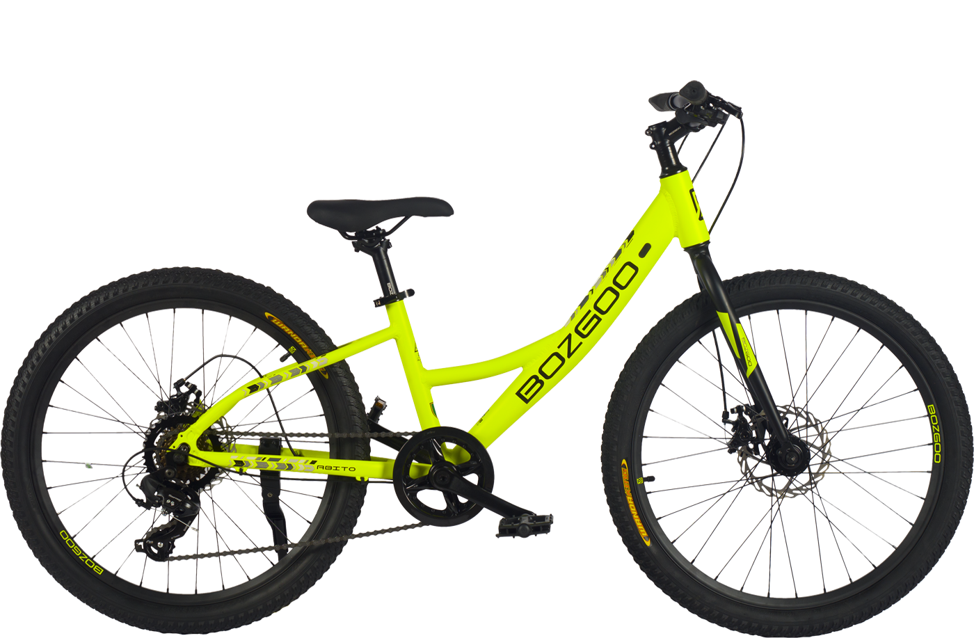 фото Велосипед BOZGOO ABITO (GREEN/BLACK)
