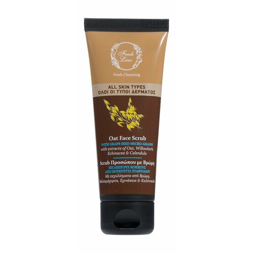 Успокаивающий скраб для лица Fresh Line с овсом 3396₽