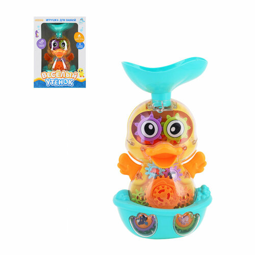 Игроленд Игрушка для ванной Веселый Утенок ABS 185х11х25см 1042₽