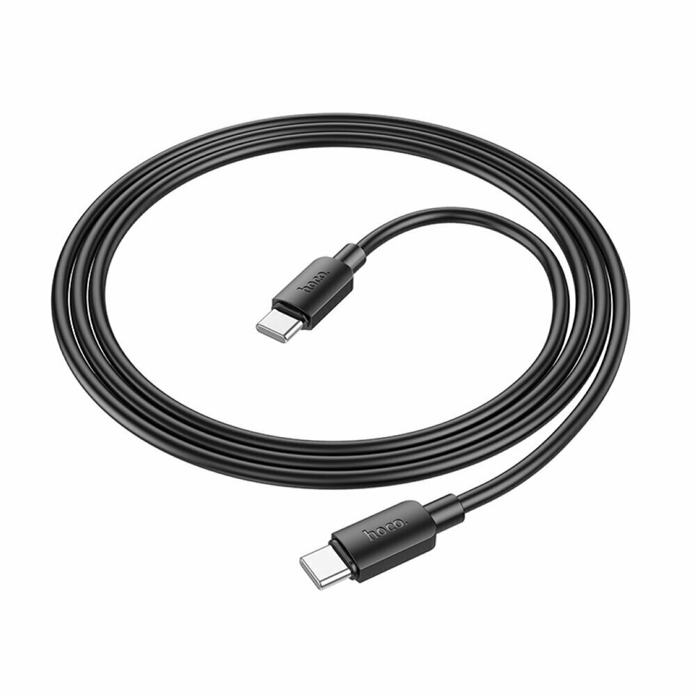 USB-C кабель HOCO X96 Hyper Type-C, 3А, 60W, 1м, PVC (черный) — фото 1