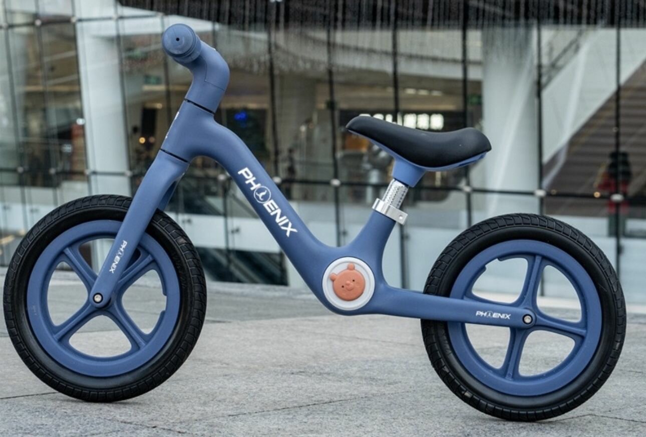 фото Беговел Phoenix, 12 дюймов, синий