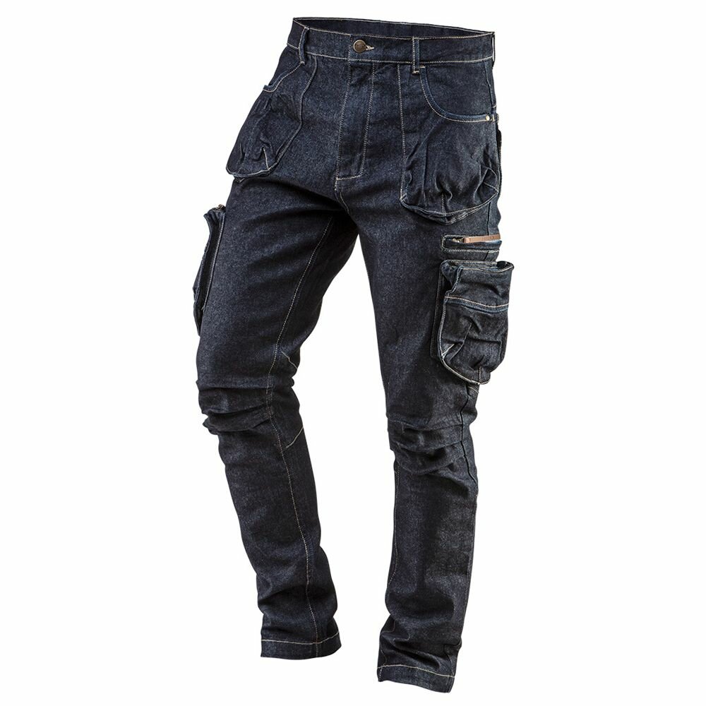 Брюки рабочие NEO Tools DENIM рост 190-193 см (58 XXXL / Хлопок - 98%, эластан - 2%, плотность 410 г/м2)