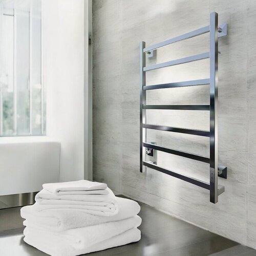 Изображение товара Полотенцесушитель электрический Тругор 554х800мм форма лесенка 7 перекладин универсальное подключение