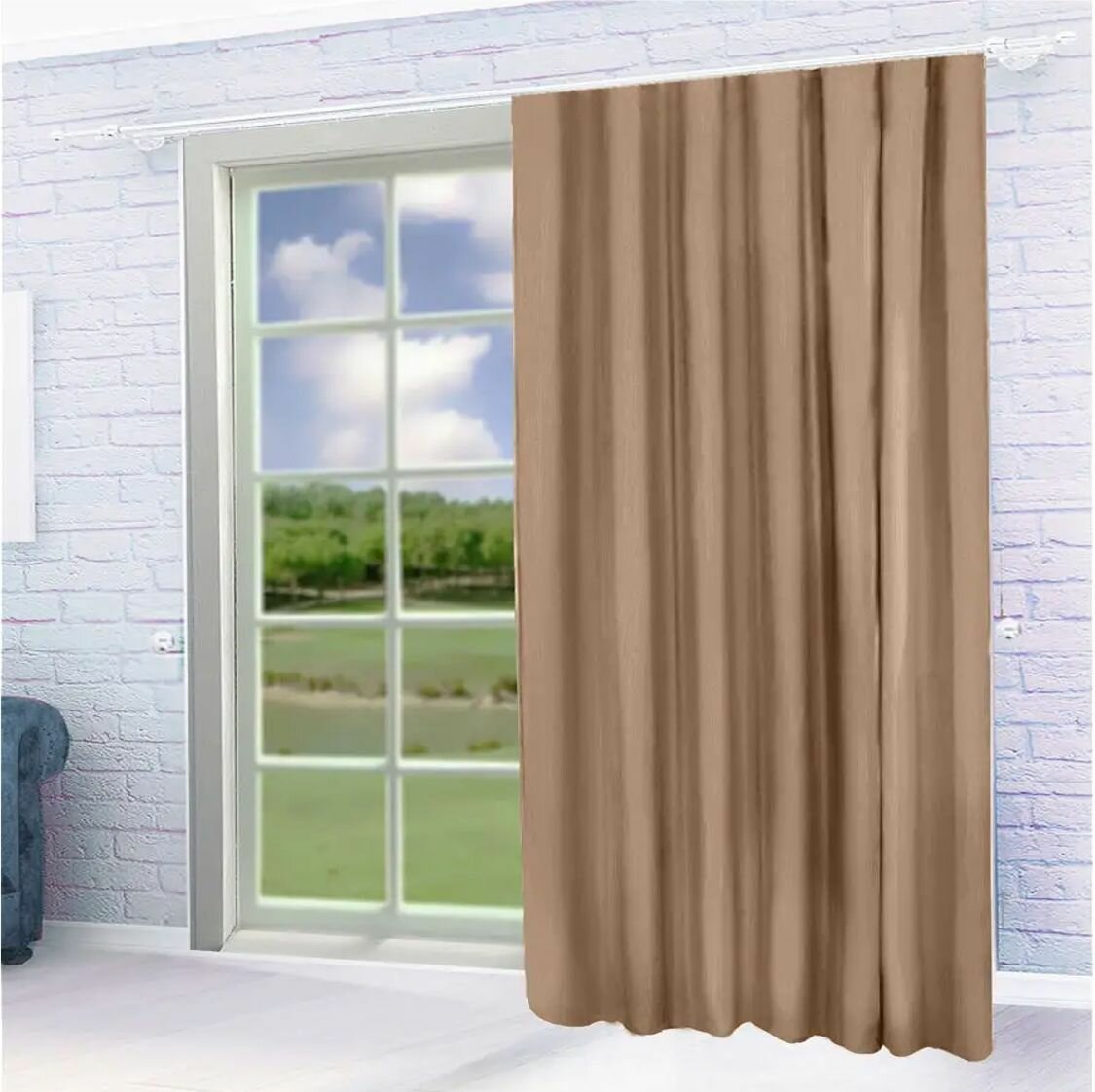 Штора гостиная Blackout 200х270см 1шт