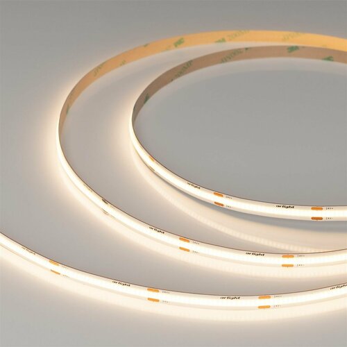 LED лента COB-X480-8mm 24V Warm3000 (10 W/m, IP20, 20m PRO REEL), Arlight