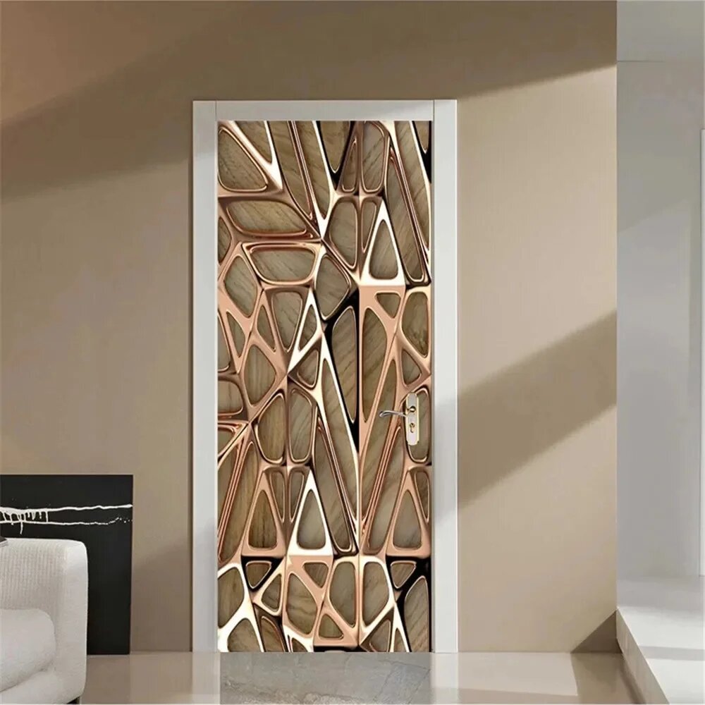 3D наклейка на дверь ПВХ 25 77x200cm(2 pcs)